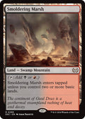 Smoldering Marsh #299 Magic Duskmourn: House of Horror Commander