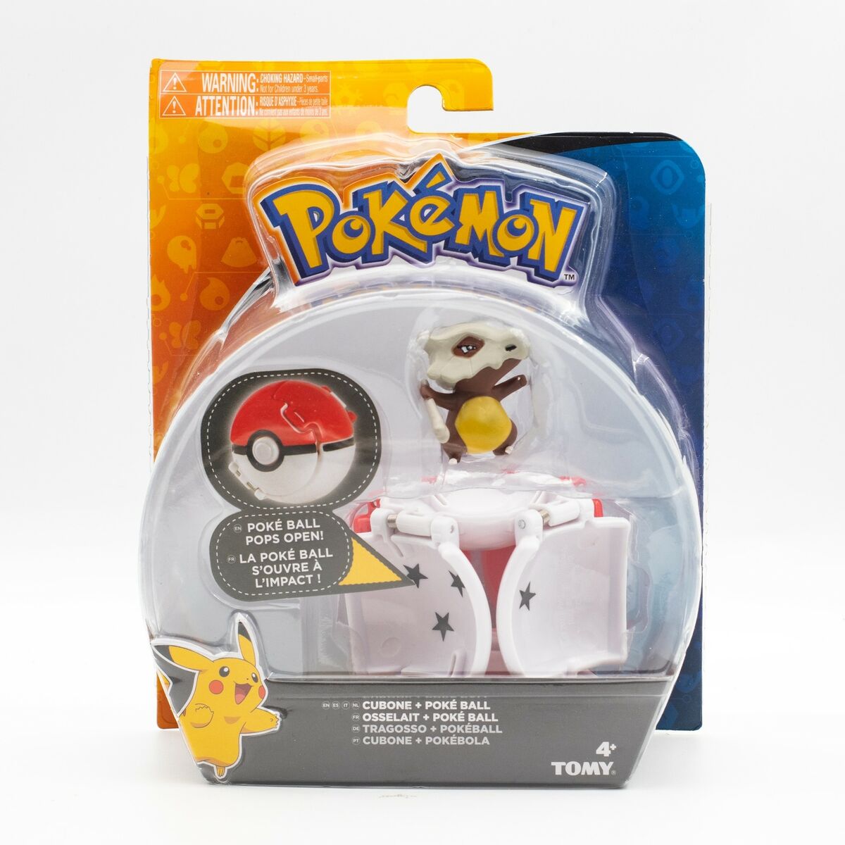 Pokemon Cubone + Pokeball Tomy Toys image 0
