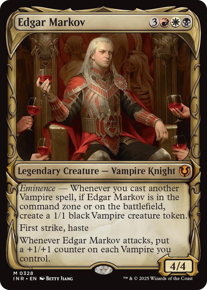 Edgar Markov [Showcase Foil] #328 Magic Innistrad Remastered