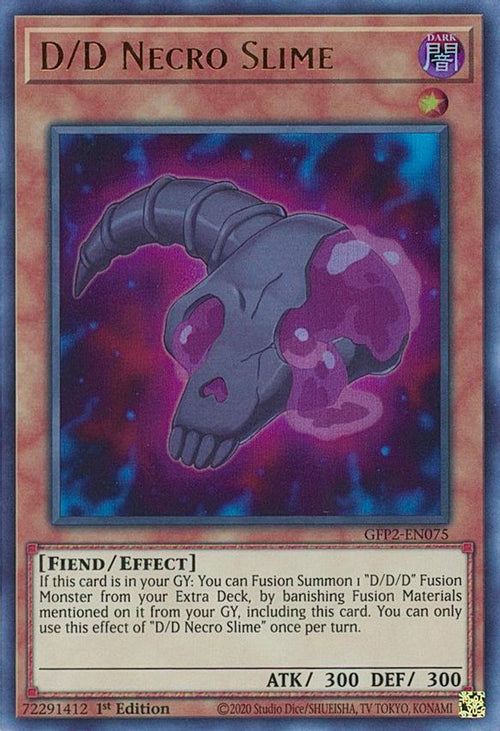 D/D Necro Slime [1st Edition] GFP2-EN075 image 0