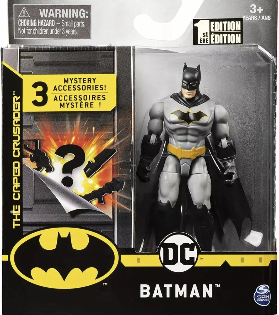 DC Comics Batman 4" Figure with Mystery Accessories image 0