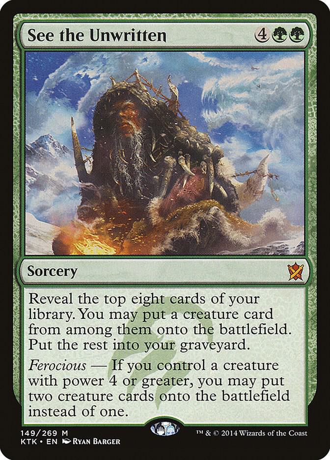 See the Unwritten #149 Magic Khans of Tarkir image 0