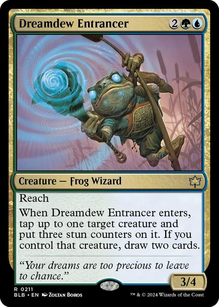 Dreamdew Entrancer #211 Magic Bloomburrow image 0