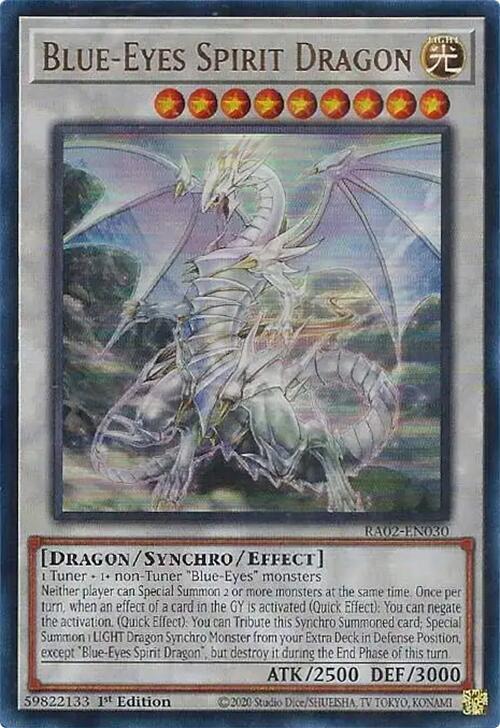 Blue-Eyes Spirit Dragon [Ultra Rare] RA02-EN030 image 0