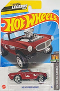 Hot Wheels - HW Dream Garage 1/5 Volvo P1800 Gasser [Red] 1/250 image 0