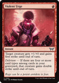 Violent Urge [Foil] #164 Magic Duskmourn: House of Horror image 0