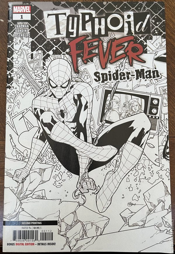Typhoid Fever: Spider-Man [Second Printing] #1 (2018)