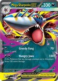 Mega Sharpedo ex #61 Pokemon Phantasmal Flames image 0