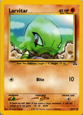 Larvitar #57 Pokemon Neo Discovery (LP) image 0
