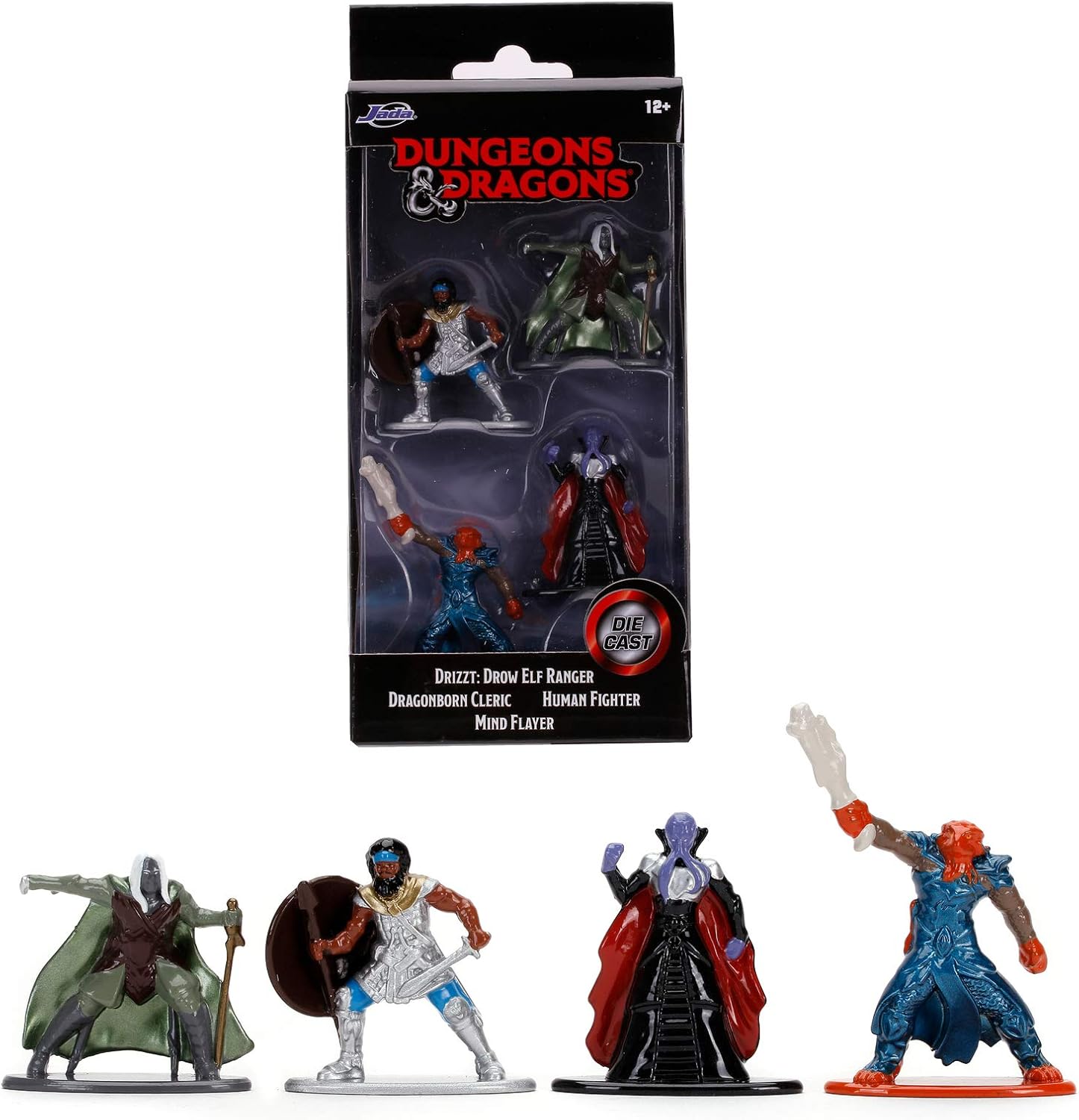 D&D Nano Figures Set Of 4 (Die-Cast) image 0