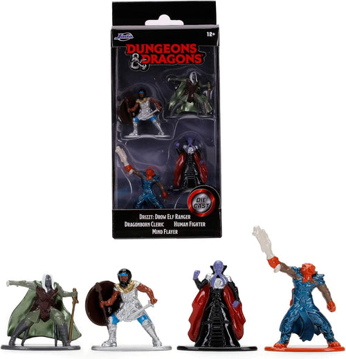 D&D Nano Figures Set Of 4 (Die-Cast) image 0