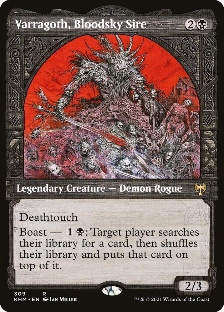 Varragoth, Bloodsky Sire [Showcase] #309 Magic Kaldheim image 0