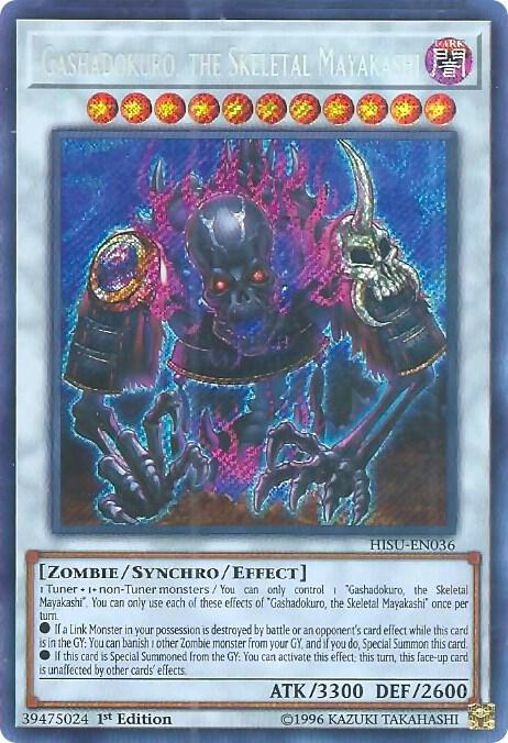 Gashadokuro, the Skeletal Mayakashi [Secret Rare] HISU-EN036 image 0