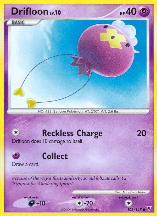 Drifloon #103 Pokemon Supreme Victors (LP) image 0