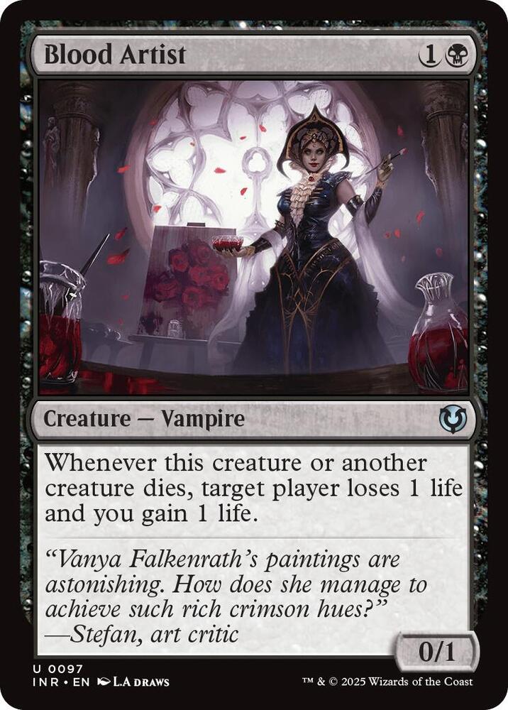 Blood Artist #97 Magic Innistrad Remastered