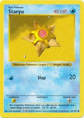 Staryu [Shadowless] #65 Pokemon Base Set Unlimited (HP) image 0