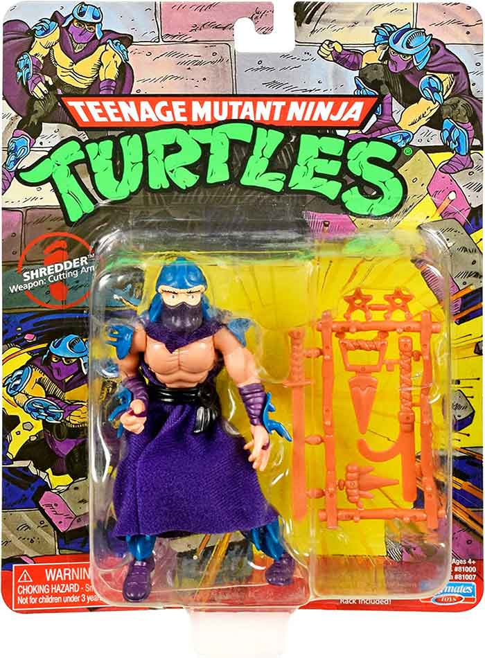 TMNT 5 Inch Action Figure Retro Rotocast Wave 2 - Shredder image 0