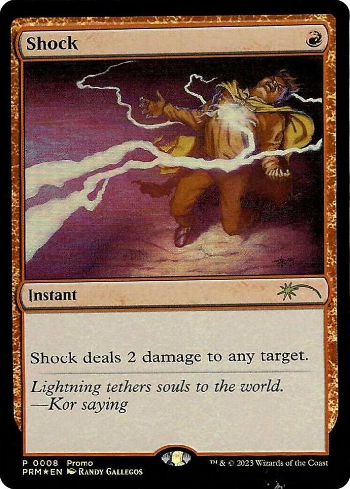 Shock [Foil] #8 Magic Graphic Novel Insert Promo