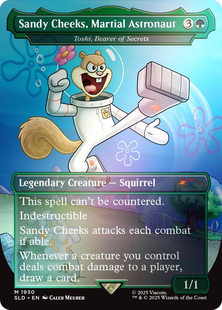 Sandy Cheeks, Martial Astronaut [Rainbow Foil] #1930 Magic Secret Lair