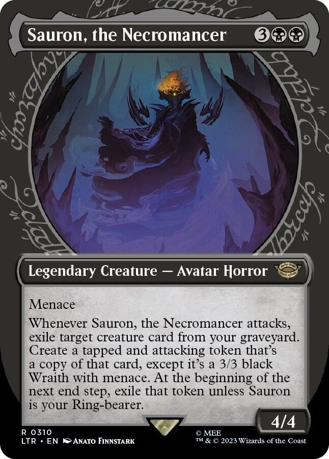 Sauron, the Necromancer [Showcase] #310 Magic Lord of the Rings image 0