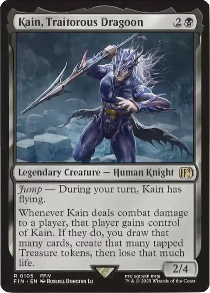 Kain, Traitorous Dragoon #105 Magic Final Fantasy