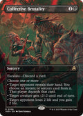 Collective Brutality [Borderless] #308 Magic Innistrad Remastered image 0