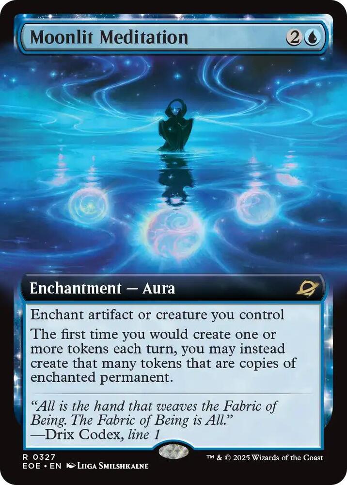 Moonlit Meditation [Extended Art] #327 Magic Edge of Eternities