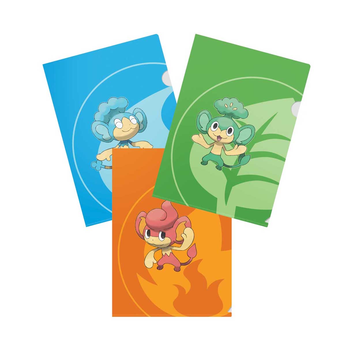 Pokemon Tournament 3 Pack Portfolio Series 4 (Pansear, Pansage, Panpour) image 0