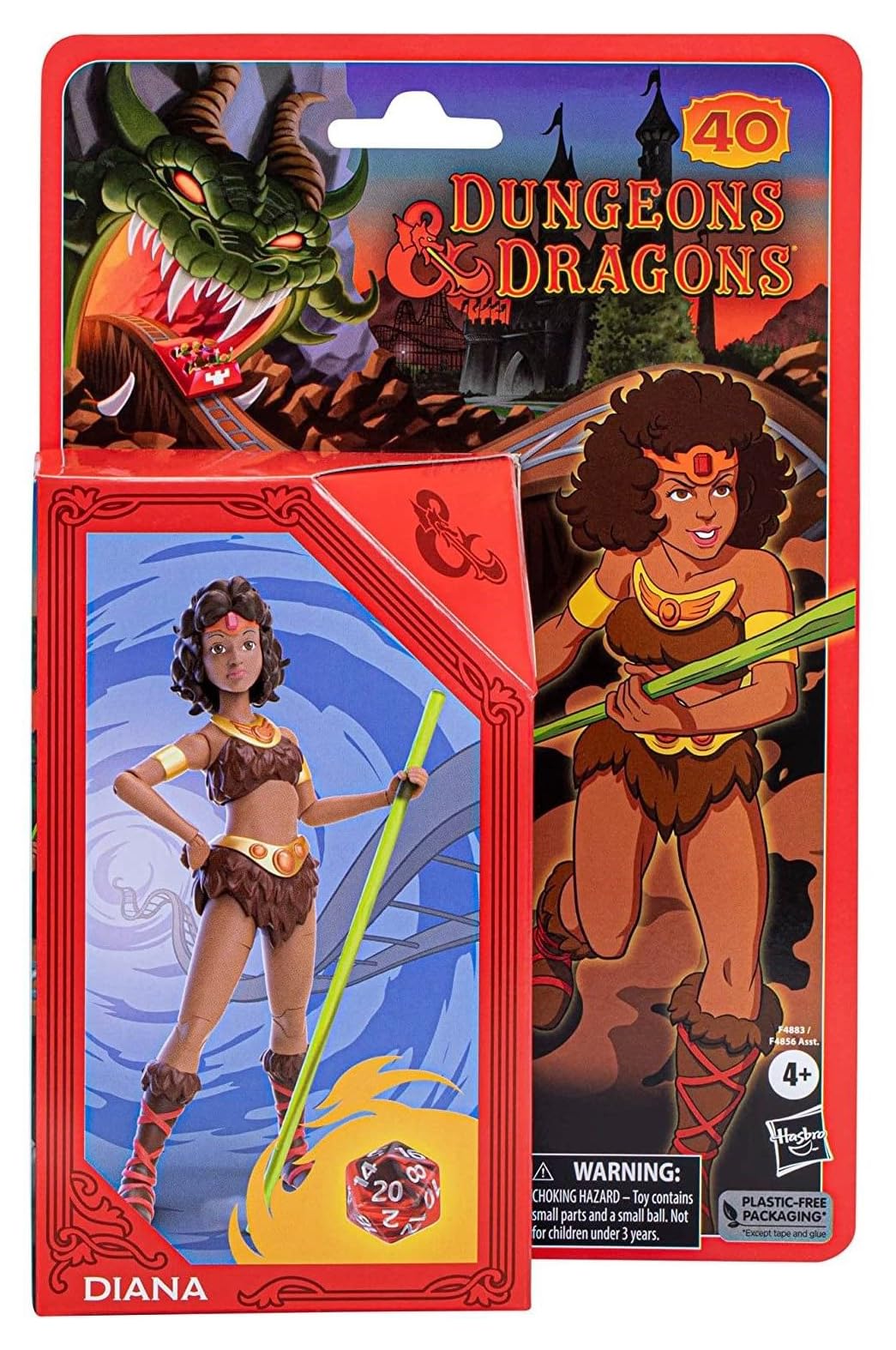 Dungeons & Dragons Cartoon Diana the Acrobat Action Figure 6" image 0