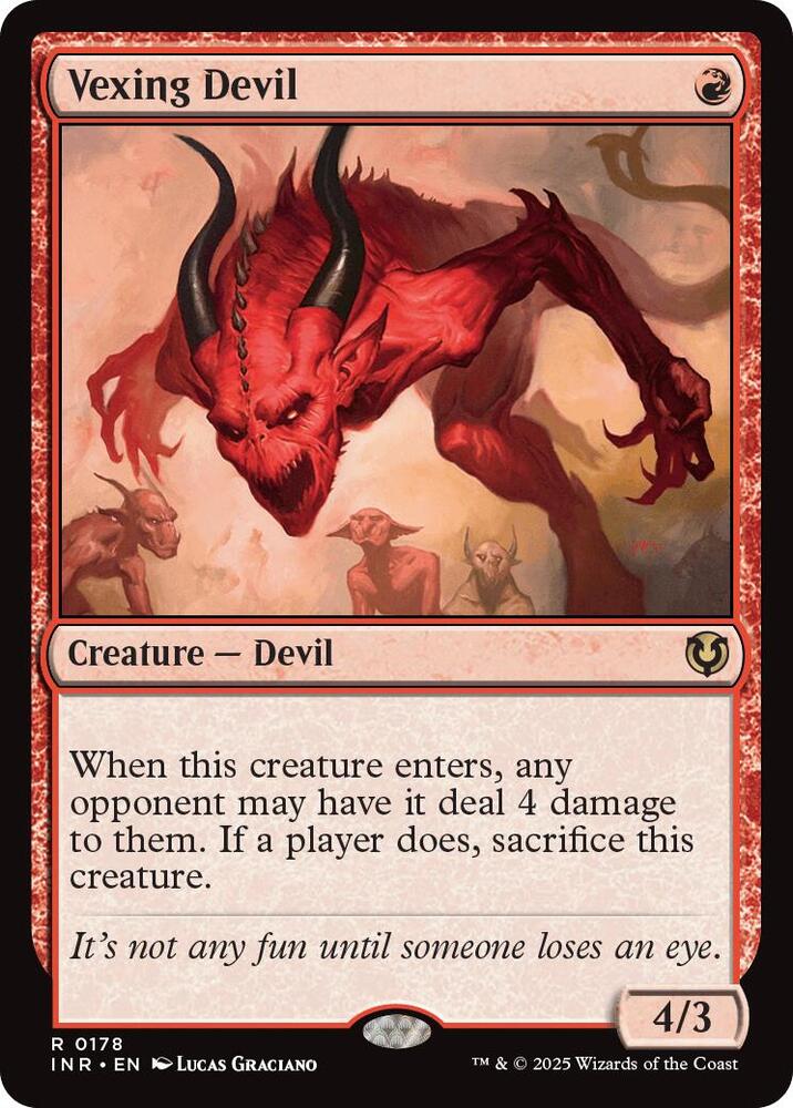 Vexing Devil #178 Magic Innistrad Remastered image 0