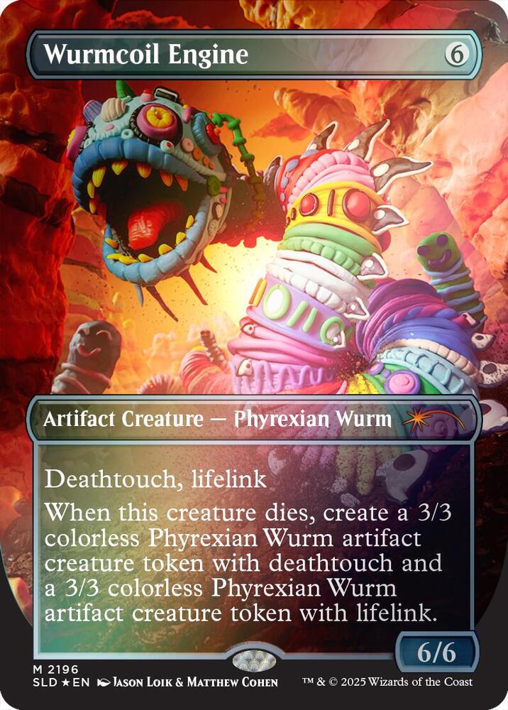 Wurmcoil Engine  [Rainbow Foil] #2196 Magic Secret Lair Drop