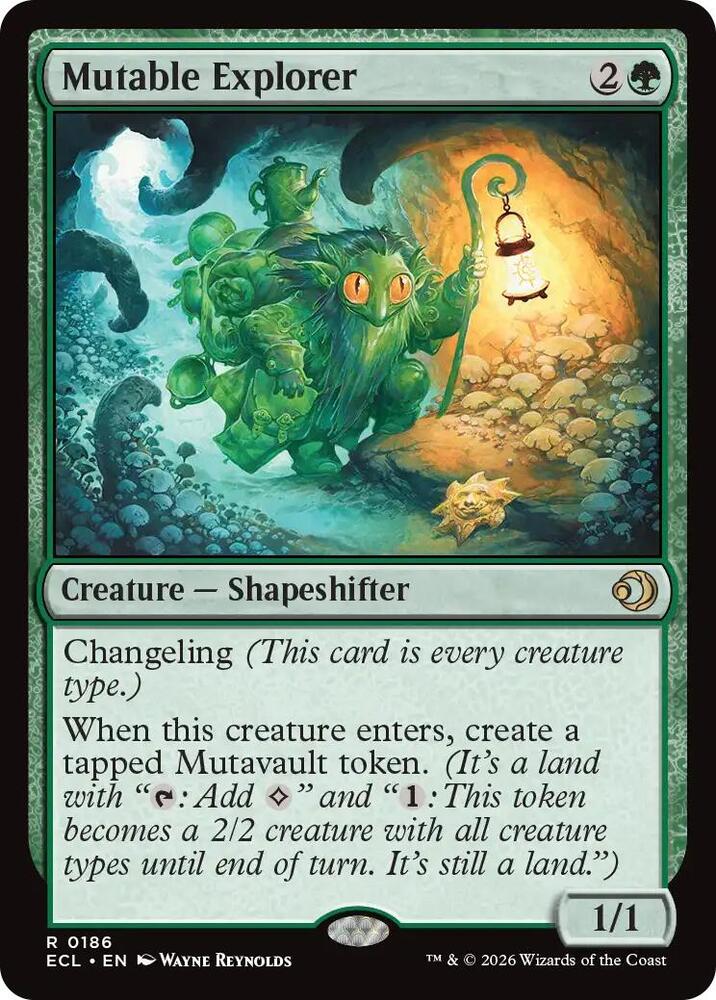 Mutable Explorer #186 Magic Lorwyn Eclipsed