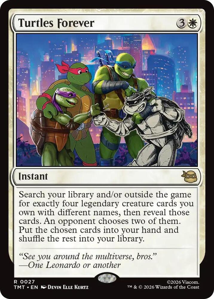 Turtles Forever #27 Magic Teenage Mutant Ninja Turtles
