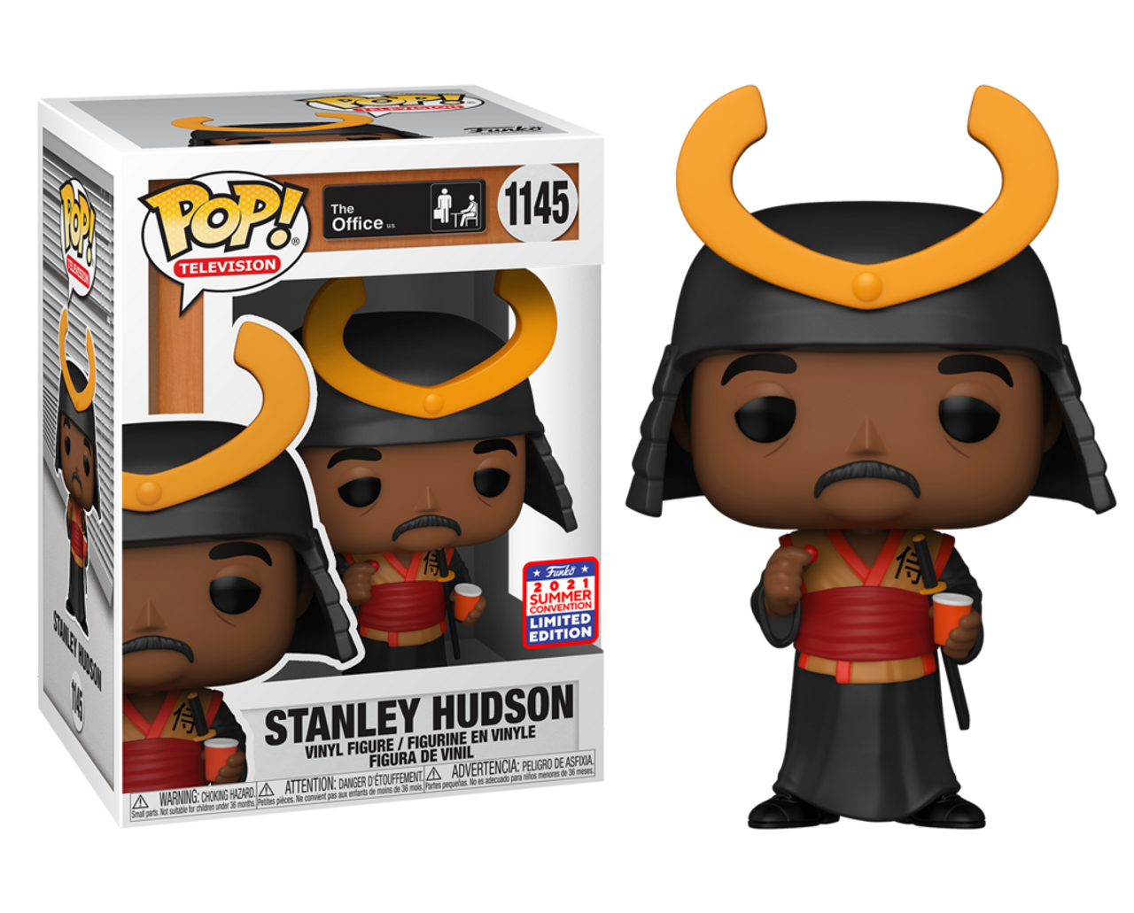 The Office Funko POP! Stanely hudson (Warrior) #1145 image 0