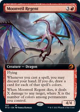 Moonveil Regent [Extended Art] Magic Innistrad: Midnight Hunt image 0