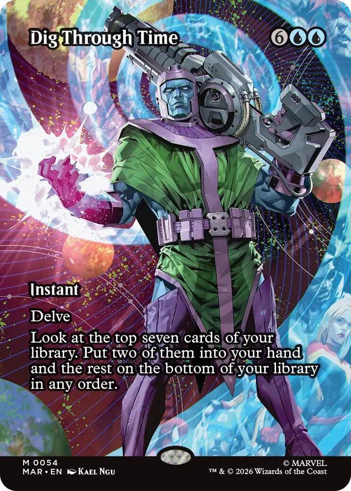 Dig Through Time #54 [Borderless] Magic Marvel Universe Eternal-Legal