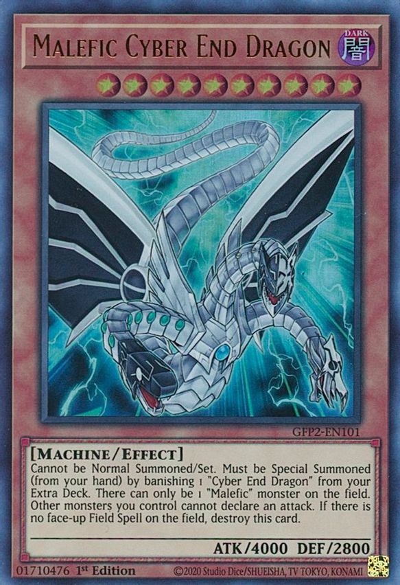 Malefic Cyber End Dragon [1st Edition] GFP2-EN101 image 0