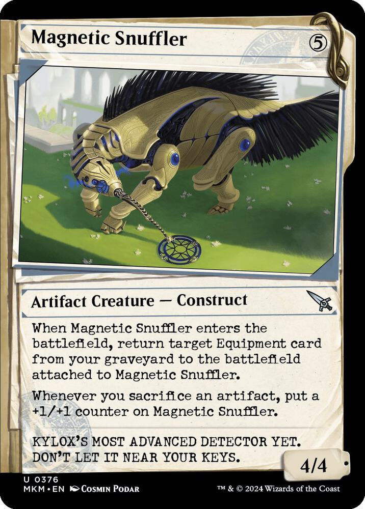 Magnetic Snuffler [Showcase][Foil] #376 Magic Murders at Karlov Manor image 0