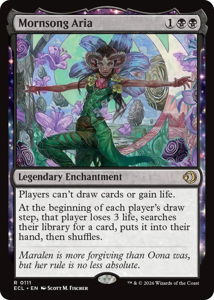 Mornsong Aria #111 Magic Lorwyn Eclipsed