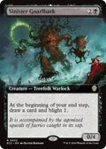 Sinister Gnarlbark [Extended Art] #32 Magic Lorwyn Eclipsed Commander