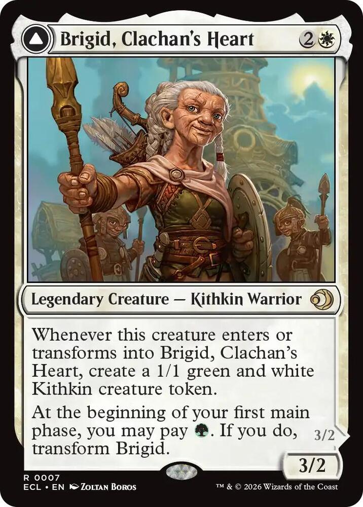 Brigid, Clachan's Heart #7 Magic Lorwyn Eclipsed