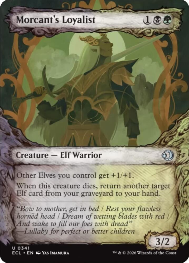 Morcant's Loyalist [Showcase] #341 Magic Lorwyn Eclipsed