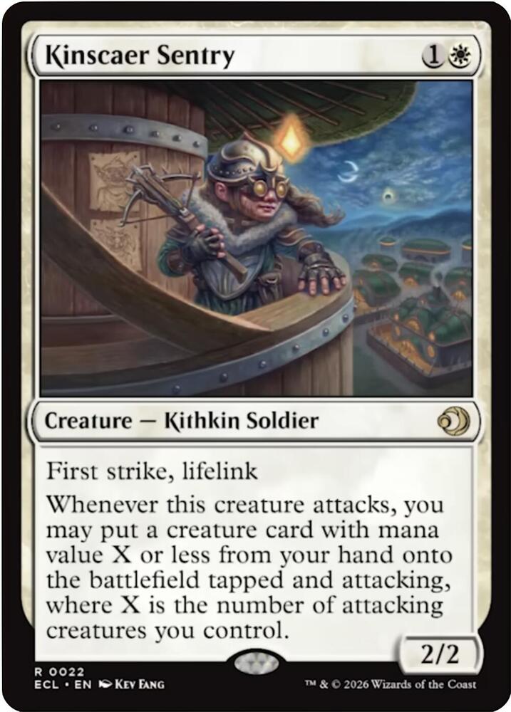 Kinscaer Sentry [Foil] #22 Magic Lorwyn Eclipsed