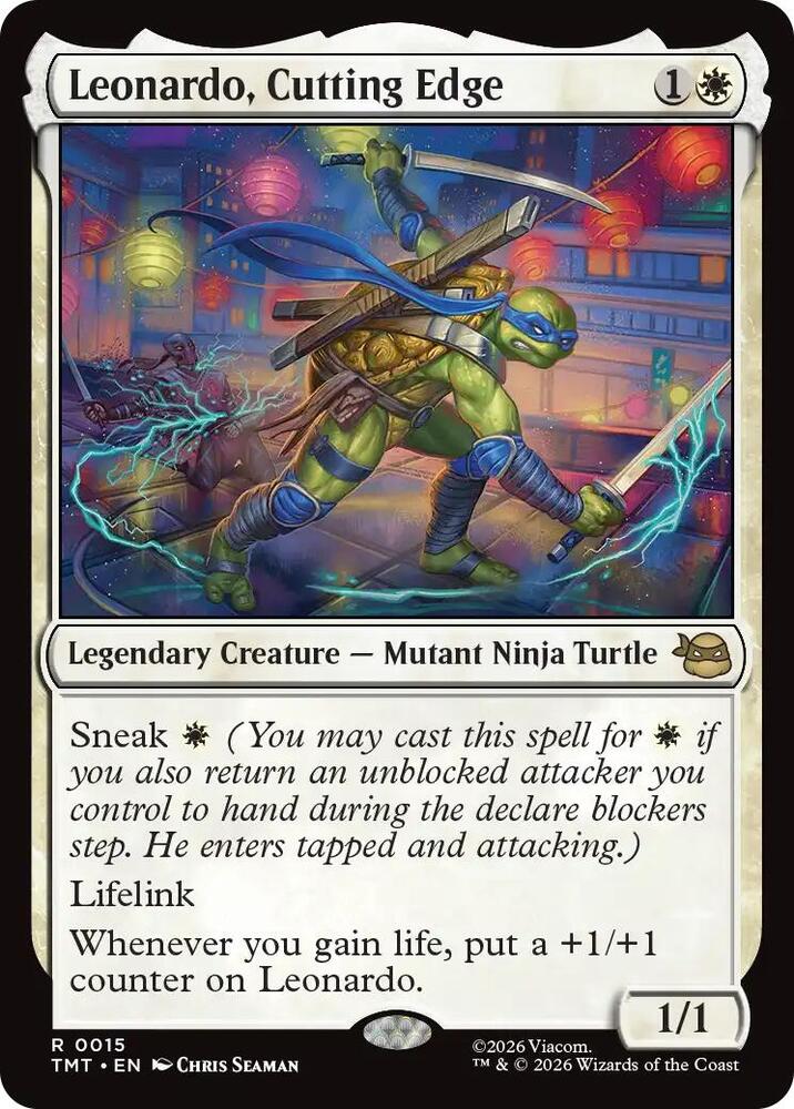 Leonardo, Cutting Edge #15 Magic Teenage Mutant Ninja Turtles