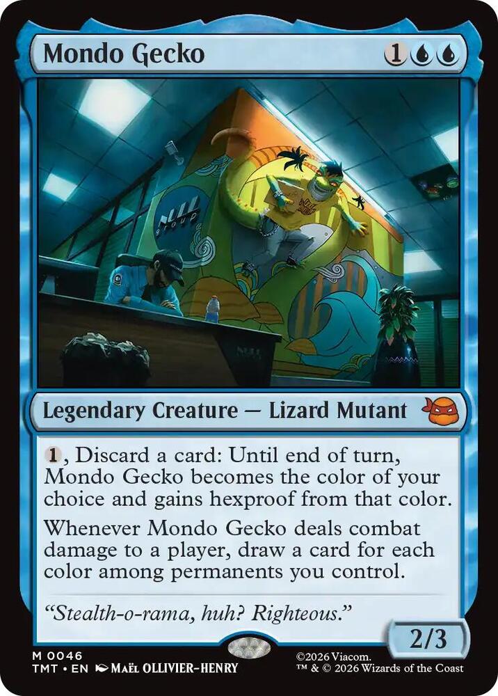 Mondo Gecko #46 Magic Teenage Mutant Ninja Turtles