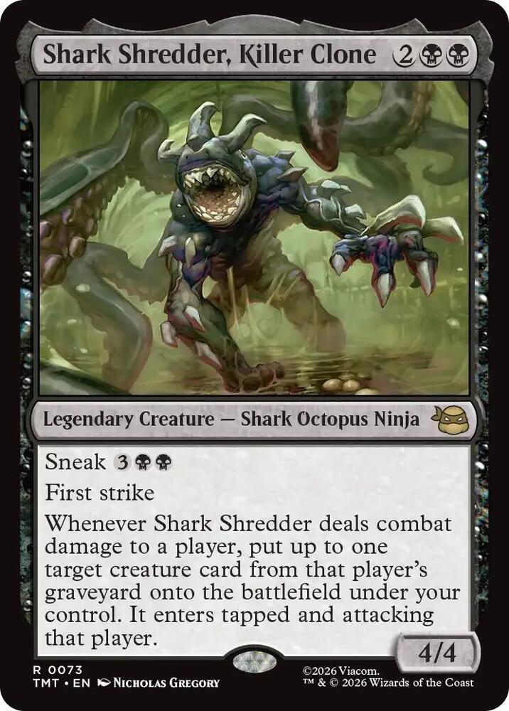 Shark Shredder, Killer Clone #73 Magic Teenage Mutant Ninja Turtles