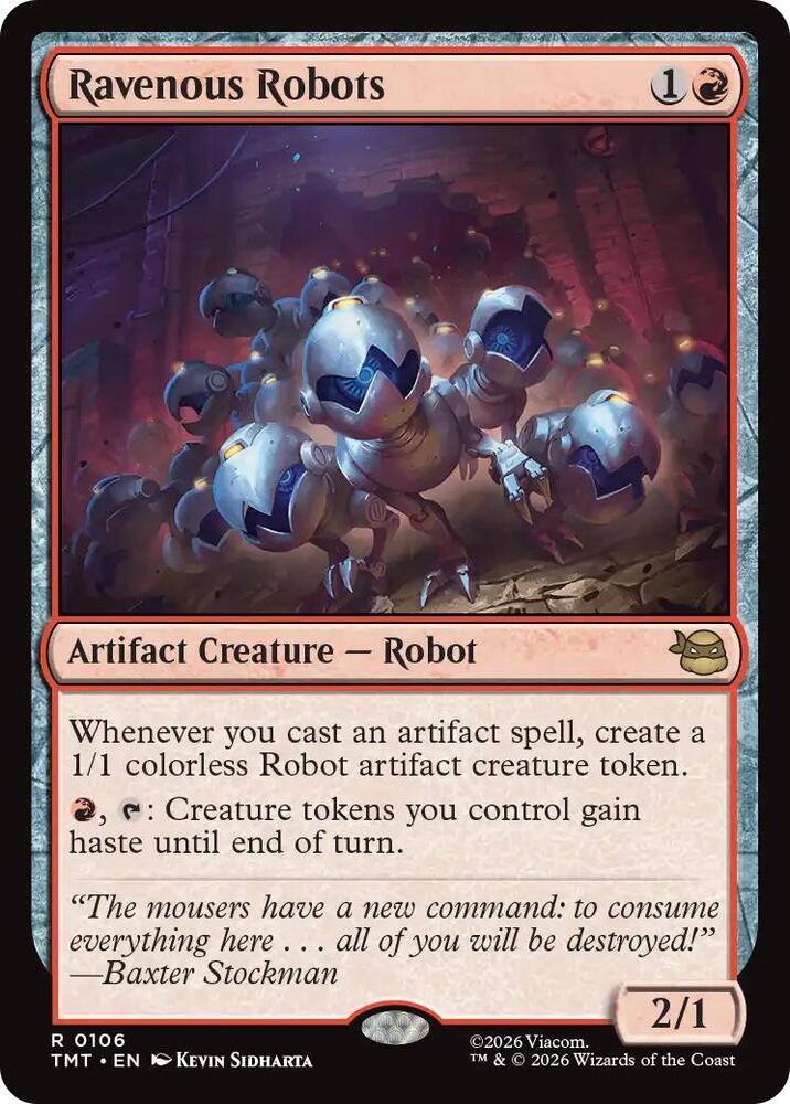 Ravenous Robots #229 Magic Teenage Mutant Ninja Turtles