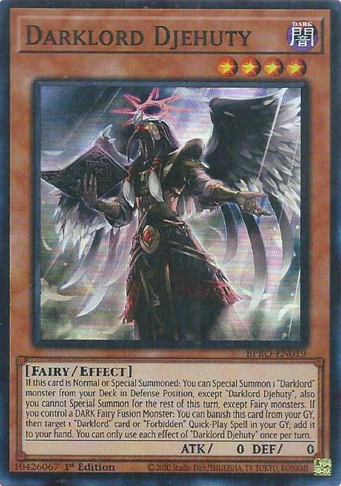 Darklord Djehuty BPRO-EN019