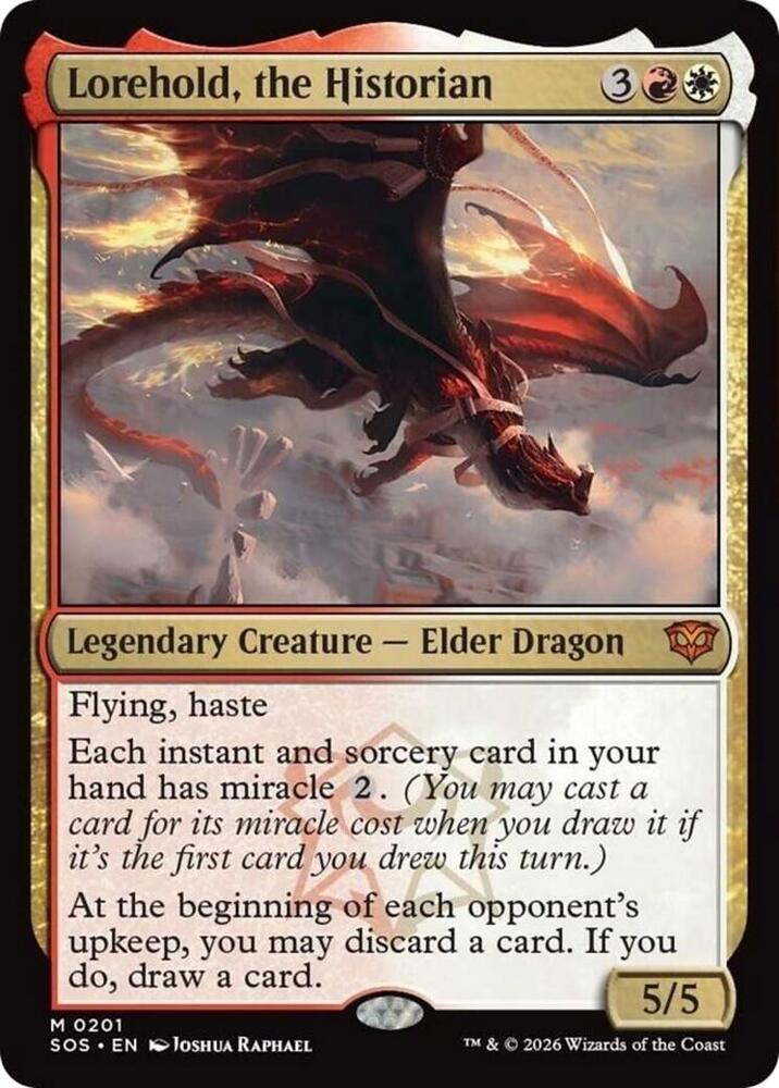 Lorehold, the Historian #201 Magic Secrets of Strixhaven