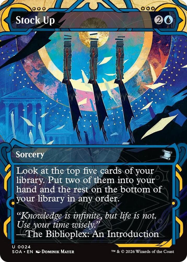Stock Up #24 Magic Secrets of Strixhaven Mystical Archive